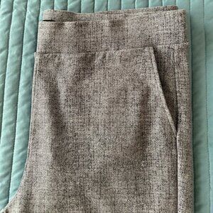 2X Tall Pull-On Relaxed Taper Studio Luxe Ponte High-Rise Pant